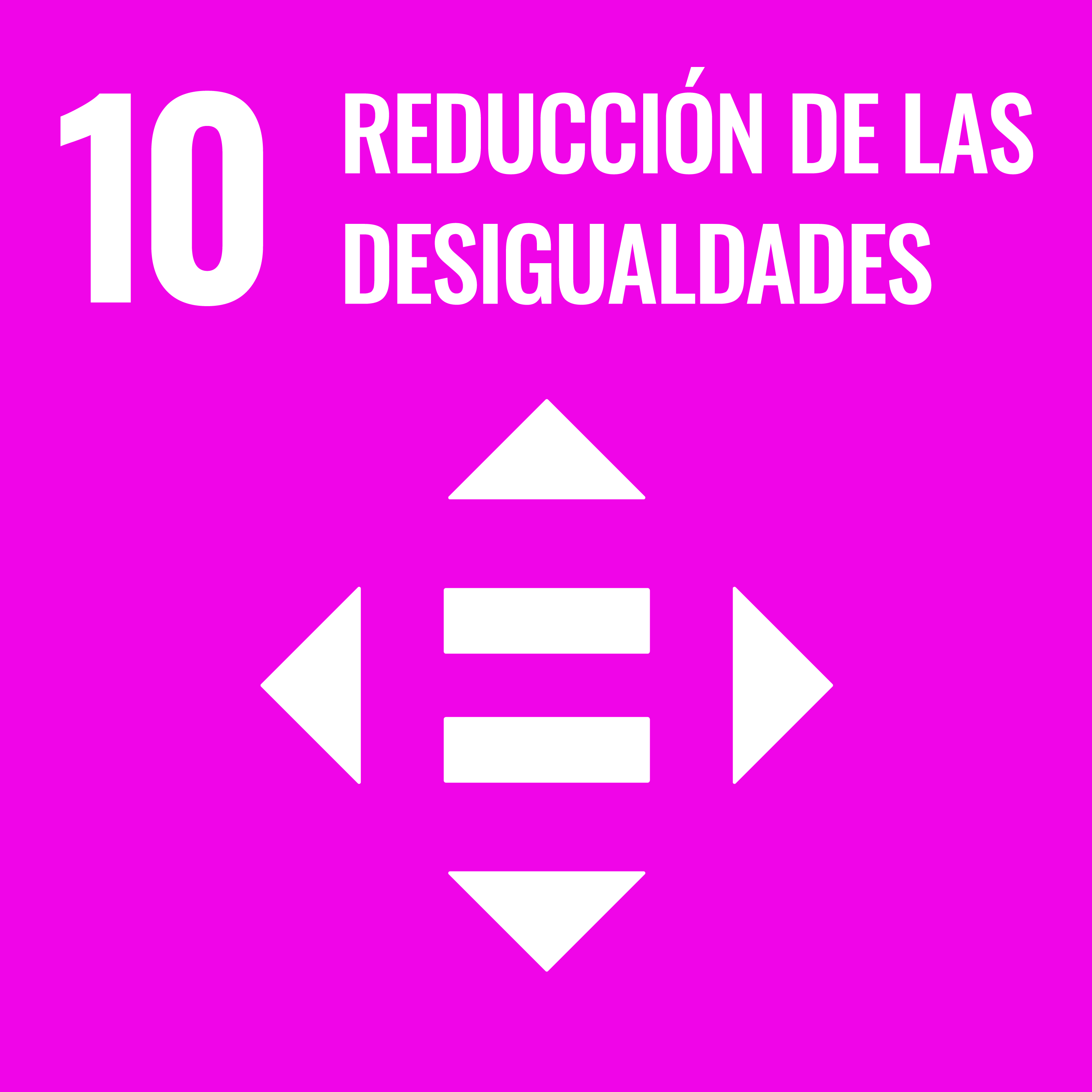 ODS 10 – Reducción de desigualdades